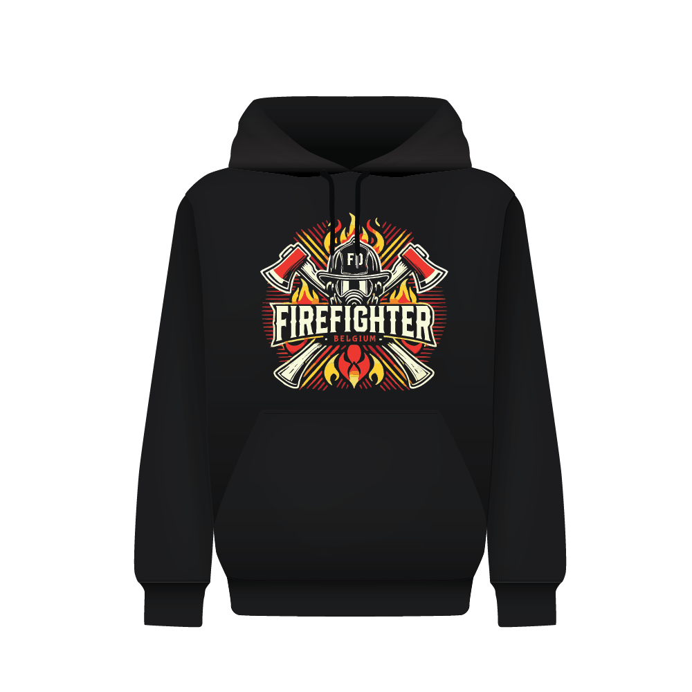 hoodie firedepartment belgium vlam