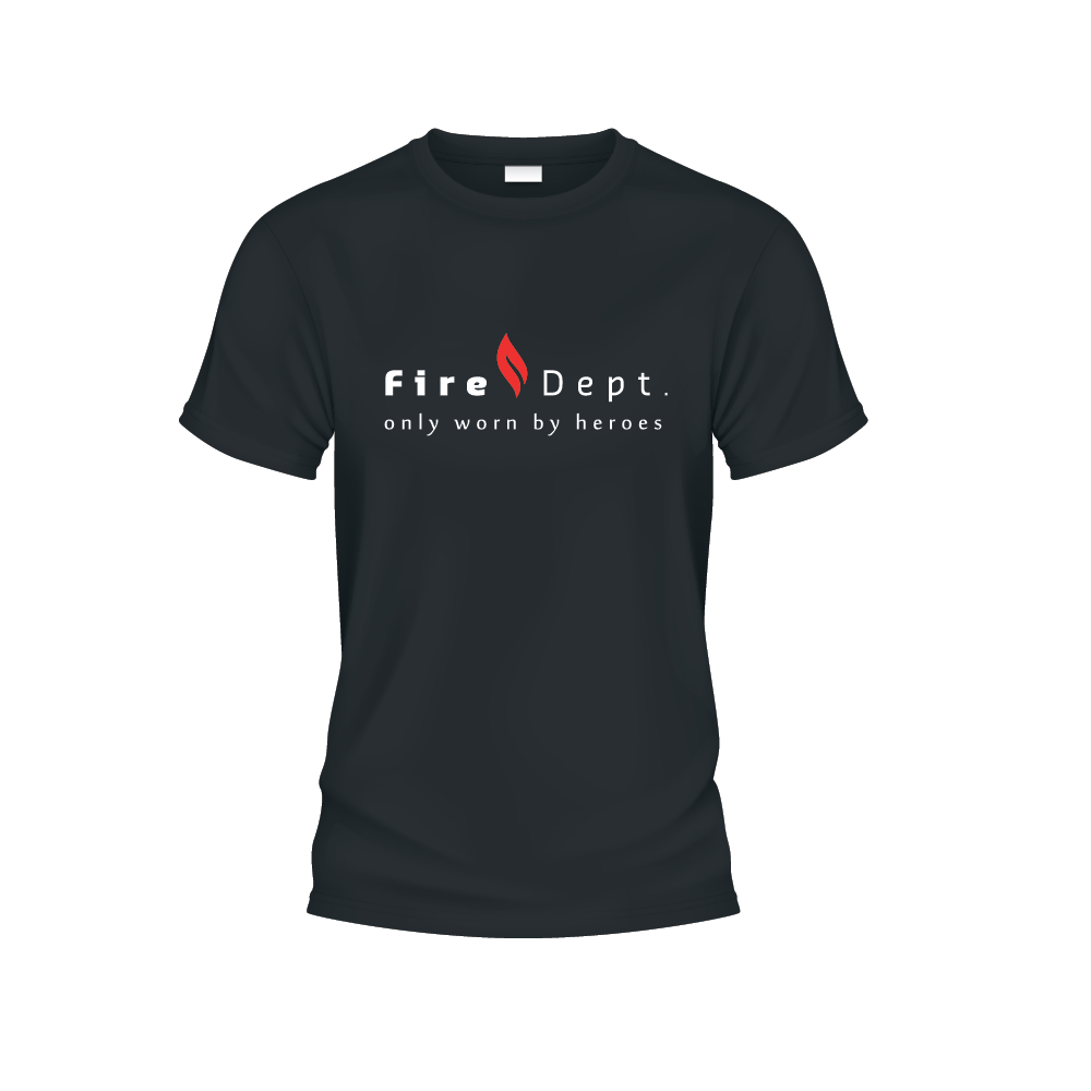 T-shirt fire dept heroes